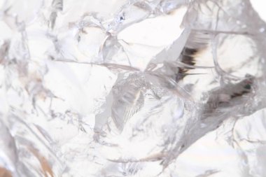 beyaz kristal mineral doku