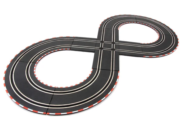 Racing track isolated — Stock Photo, Image
