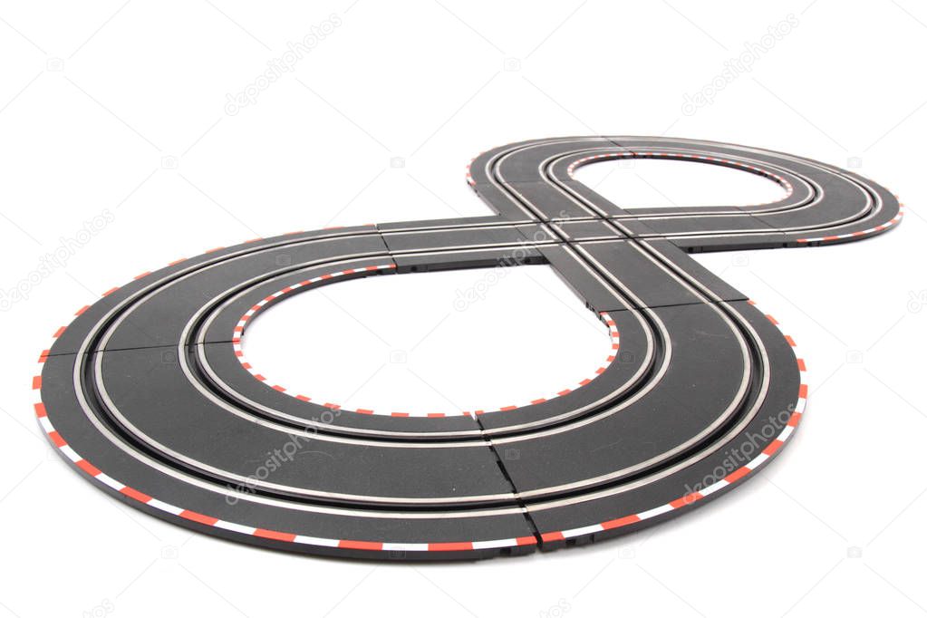 racing track isolated