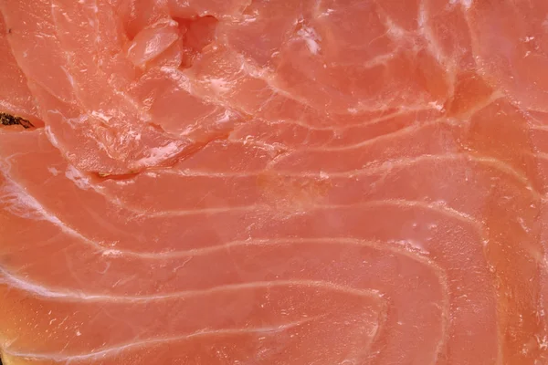 Struttura del salmone affumicato — Foto Stock