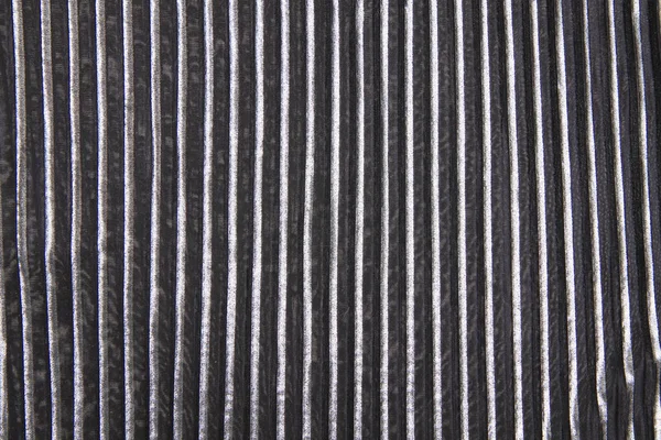 Texture in tessuto nero e argento — Foto Stock