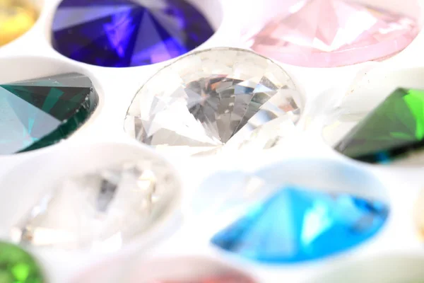 Kleur diamanten textuur — Stockfoto