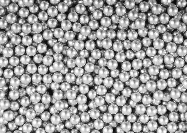 Bolas de prata textura — Fotografia de Stock