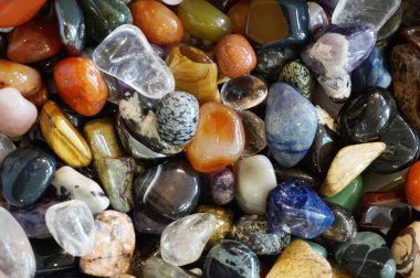 renk taşlar mineral koleksiyon 