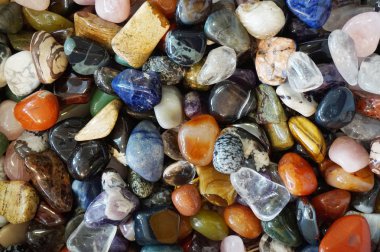 renk taşlar mineral koleksiyon 