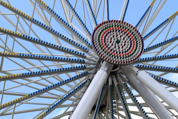 Old carousel wheel — Stock Photo, Image