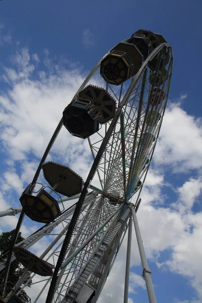 Old carousel wheel — Stock Photo, Image