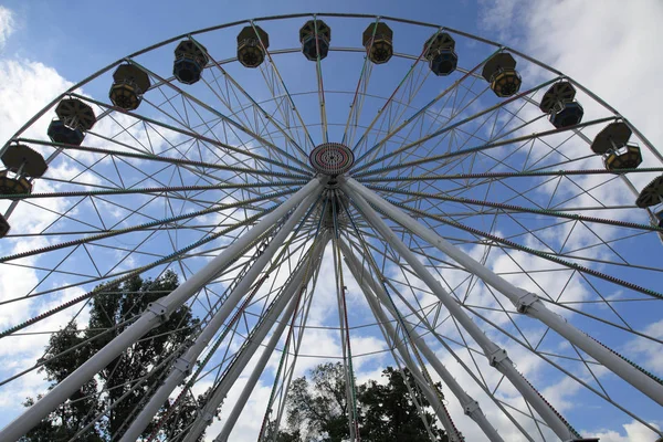 Old carousel wheel — Stock Photo, Image