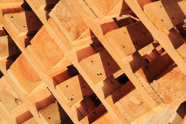 Текстура новой деревянной палитры — стоковое фото