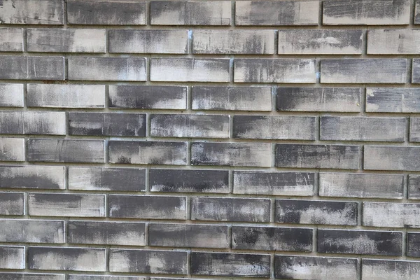 古い灰色のレンガ壁 — ストック写真
