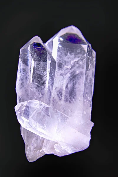 Crystal mineral isolerade — Stockfoto