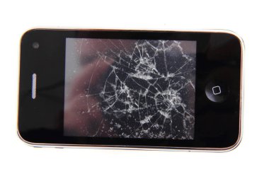 düşen cep telefonu