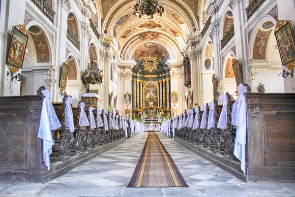 Interior of church — Stock Photo, Image