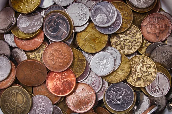Tsjechisch geld textuur — Stockfoto