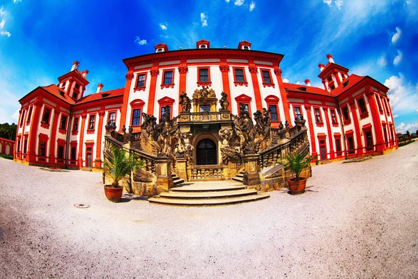 Castillo viejo de Troja — Foto de Stock