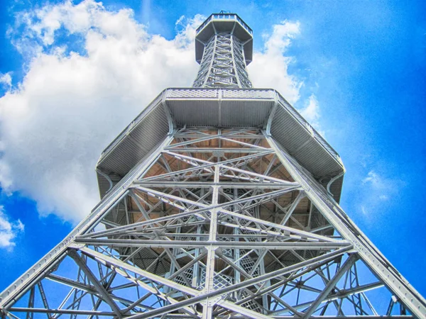 Petrin tower in Prague — Stock Photo, Image