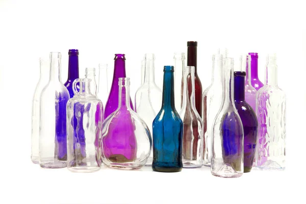 Skleněných lahví — Stock fotografie