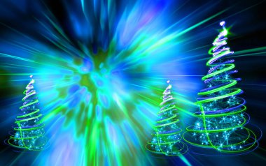 Xmas orman renk