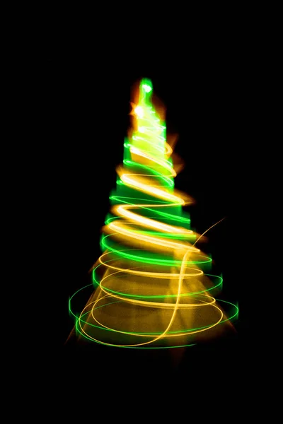 Color árbol de Navidad — Foto de Stock