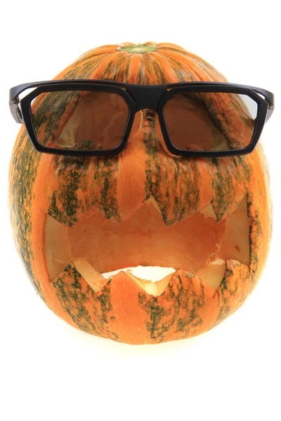 Halloween pumpkin isolated — Stock Photo, Image