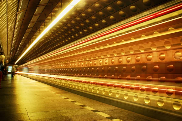 Subway from the Prague — Stock Photo, Image