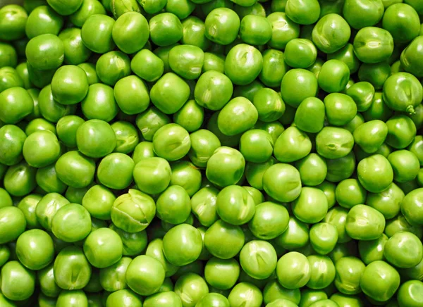 Green pea background — Stock Photo, Image