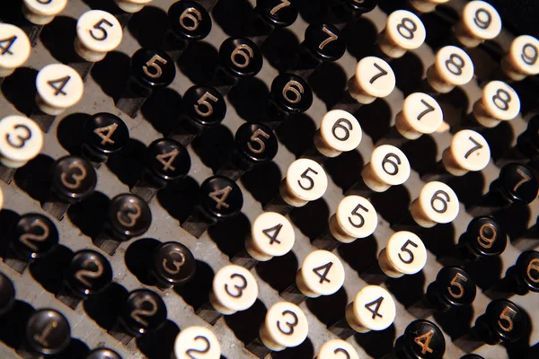 Old calculator keyboard — Stock Photo, Image