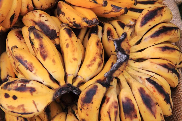 Banana fruits from africa — Stock Photo, Image