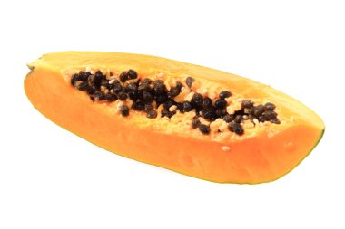 Turuncu papaya meyve izole