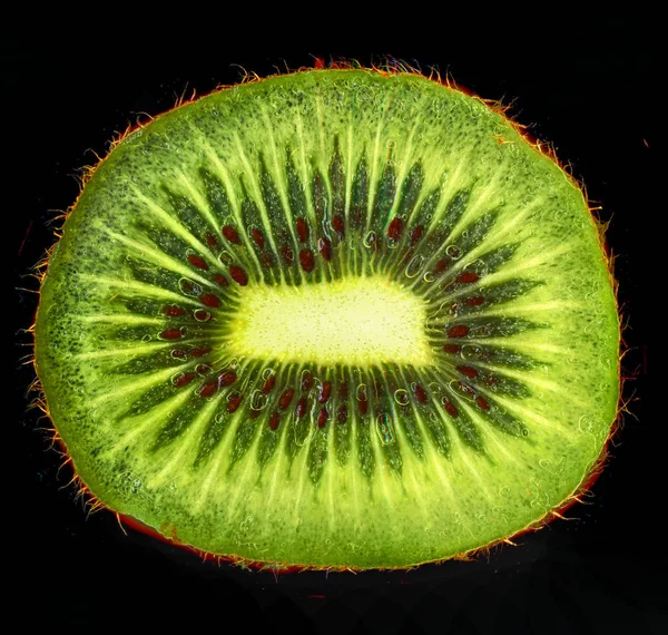 Fundo kiwi verde — Fotografia de Stock
