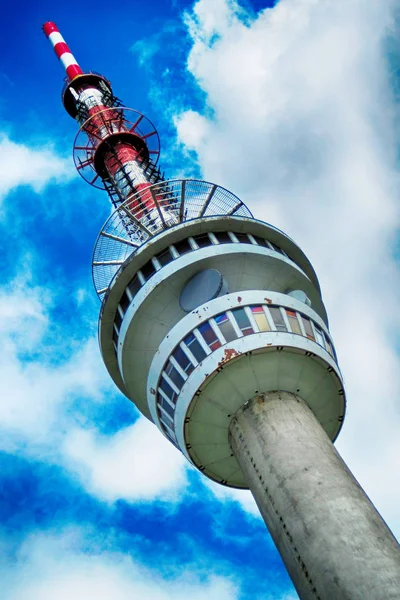 Praded tower in Jeseniky mountains — Stock Photo, Image