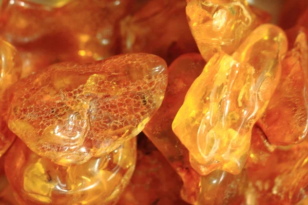 Amber mineral doku — Stok fotoğraf