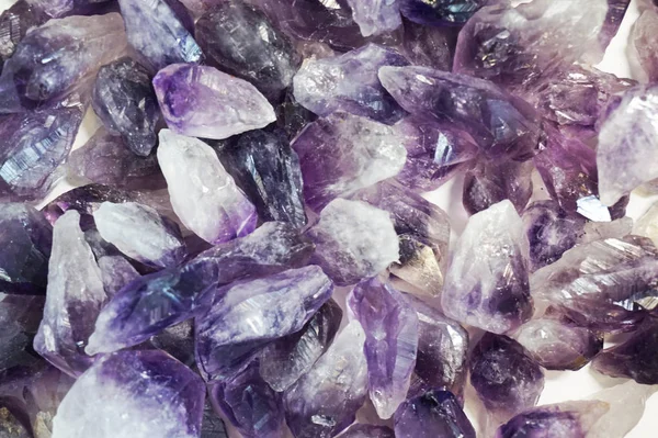 Amethyst mineral background — Stock Photo, Image
