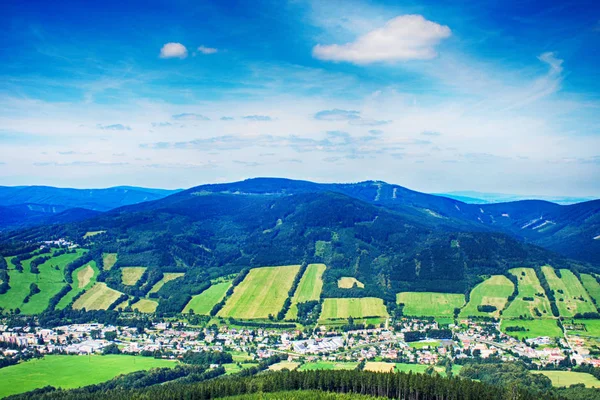 Czech spring country — Stock Photo, Image