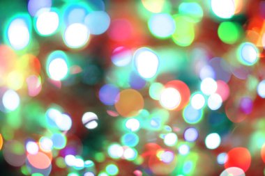 Noel ışıkları doku