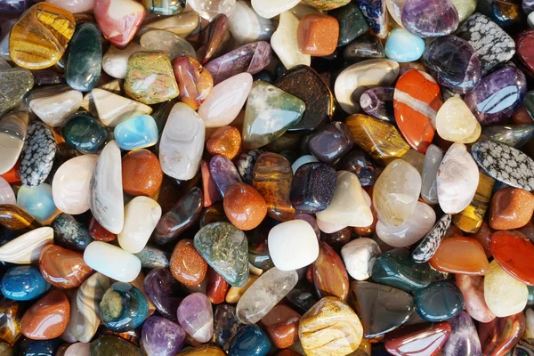 Натуральный цвет драгоценных камней фон — стоковое фото