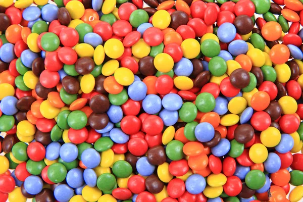 Cor smarties textura — Fotografia de Stock