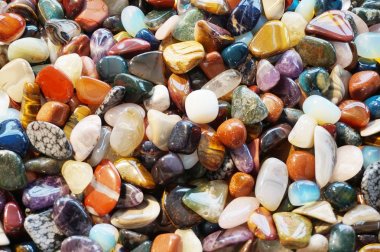 renk taşlar mineral koleksiyon 