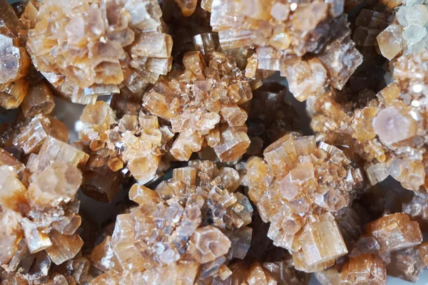 Collection de minéraux d'aragonite — Photo