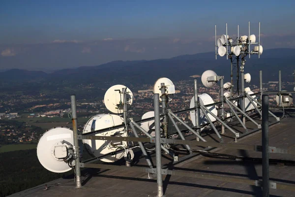 Netzwerk-Telekommunikationstechnologie — Stockfoto