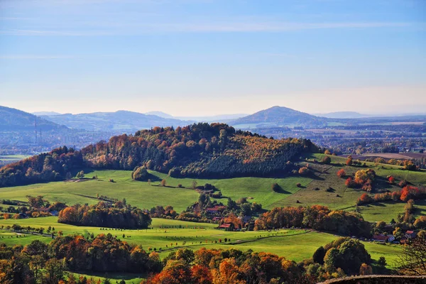 Autumn Czech Moravian Country Nice Background — Stock Photo, Image