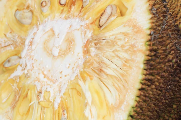Dettaglio di jackfruit fresco — Foto Stock