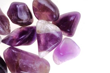 Ametist mücevher doku güzel doğal mineral arka plan olarak