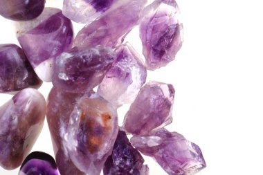 Ametist mücevher doku güzel doğal mineral arka plan olarak