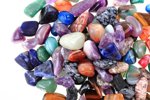 Натуральный цвет драгоценных камней фон — стоковое фото