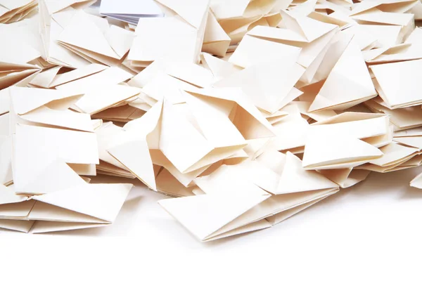 Origami Papiers Navires Comme Beau Fond Facile — Photo