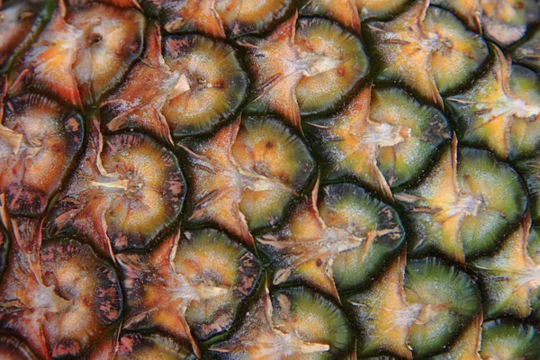 Tekstury owoców ananasa — Zdjęcie stockowe