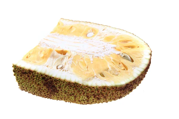 Piece of jackfruit isolated — Stock Photo, Image