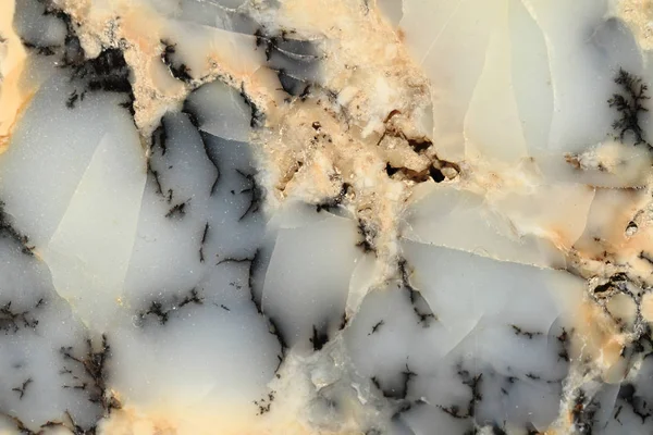 Textura mineral ágata — Fotografia de Stock
