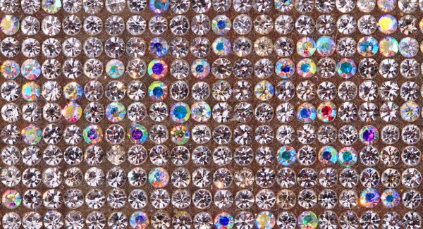 Kleine Diamanten als schöne Textur — Stockfoto